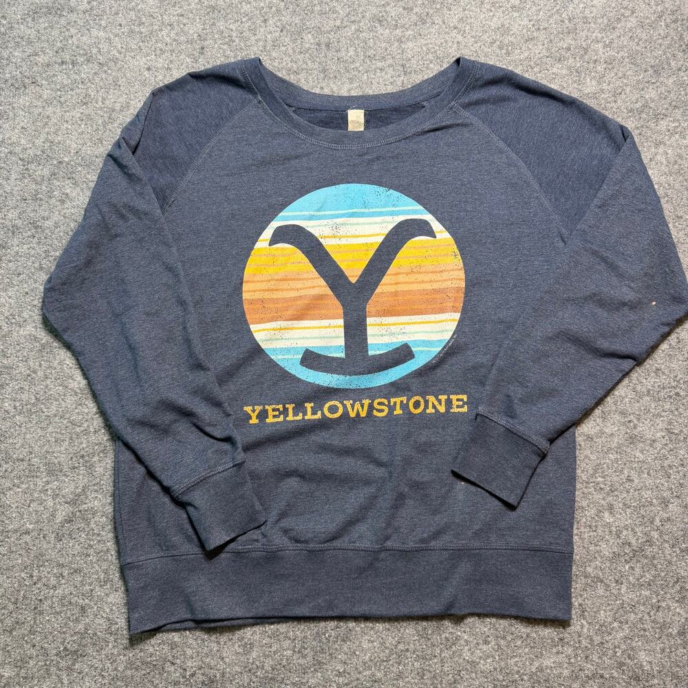 Yellowstone Navy Sweatshirt Size XL